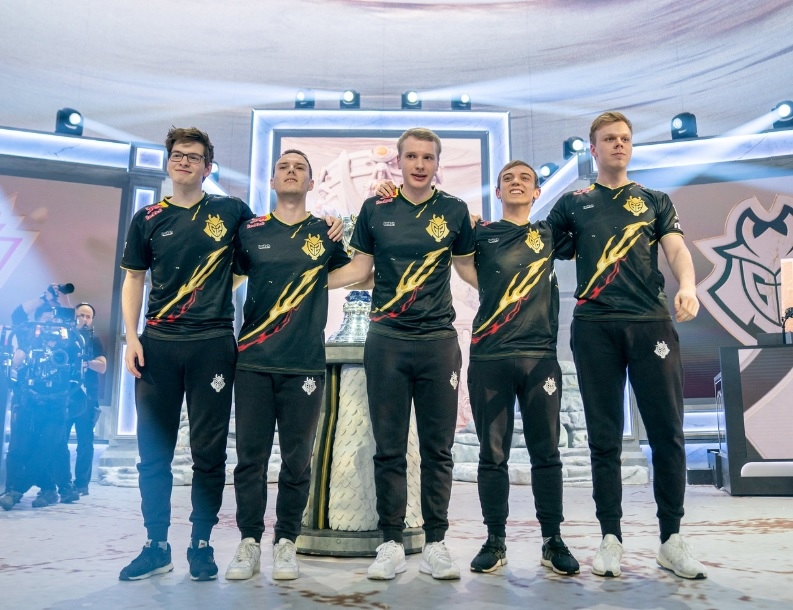 A조 1위에 오른 G2 e스포츠(사진=라이엇 게임즈 제공).