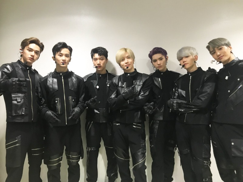 사진=슈퍼엠공식SNS