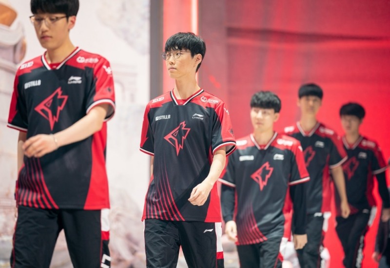 A조 1위를 차지한 그리핀(사진=라이엇 게임즈 제공).