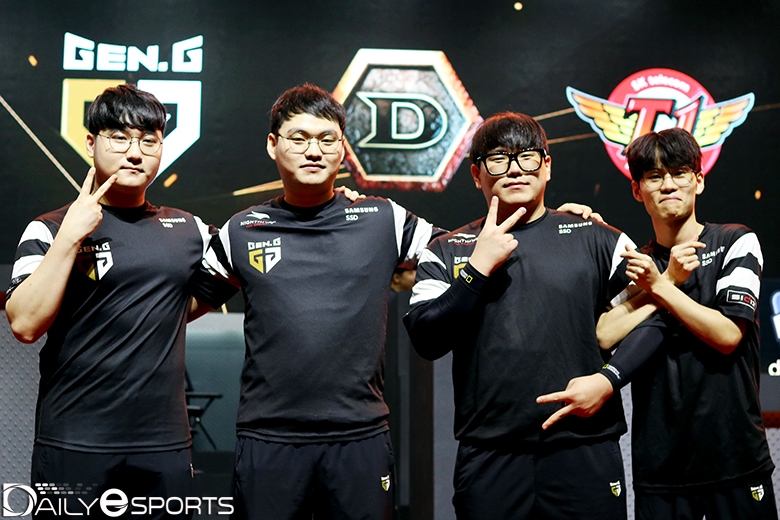 PGC 2019 우승을 차지한 젠지.