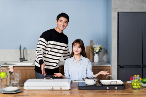 사진=삼성전자가 슬림 2구 인덕션 더 플레이트를 출시했다