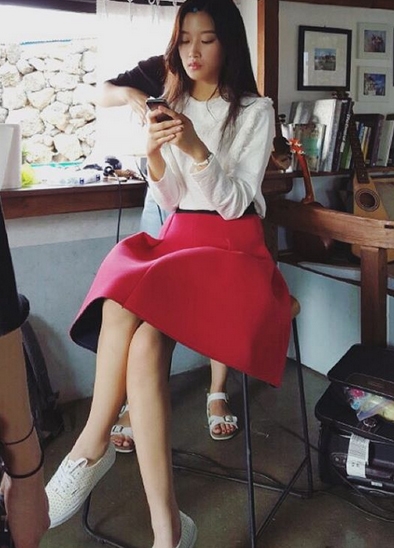 문가영, 말라도 너무말라...여리함+가느다람 '놀라움'