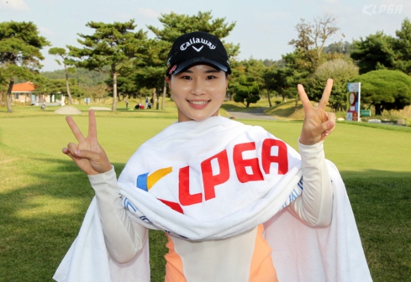 박수빈3가 드림투어 첫 승을 거뒀다. 사진=KLPGA