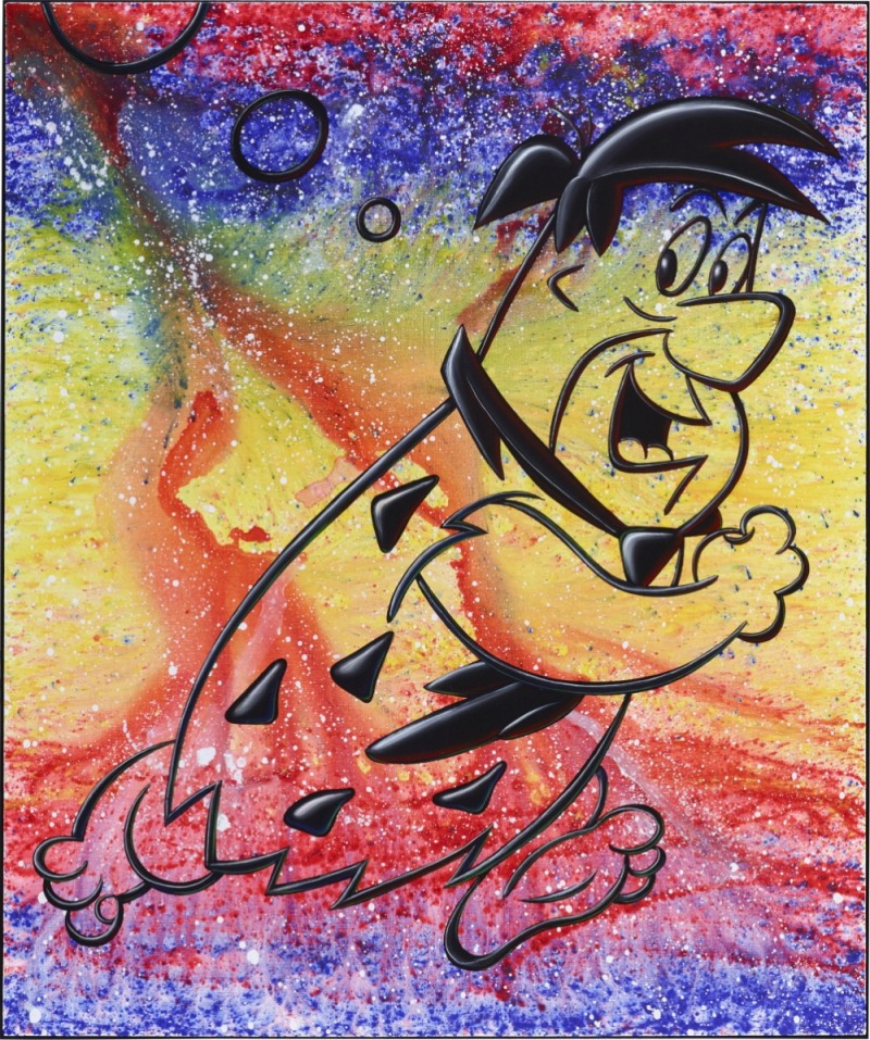 Kenny Scharf, Fredgo, 2012, Oil and acrylic on linen with powder-coated frame, 182.75 x 152.5 cm, Courtesy of the artist and BAIK ART LA/Seoul / 사진=BAIK ART Seoul