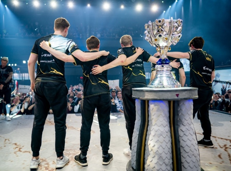 우승 후보로 꼽히는 G2 e스포츠도 8강에 진출했다(사진=라이엇 게임즈 제공).