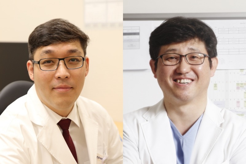 분당서울대병원 영상의학과 이영준 교수(좌), 이준우 교수(우)
