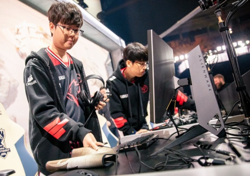 IG에게 1대3으로 패하면서 롤드컵 4강에 진출하지 못한 그리핀(사진=라이엇 게임즈 제공).