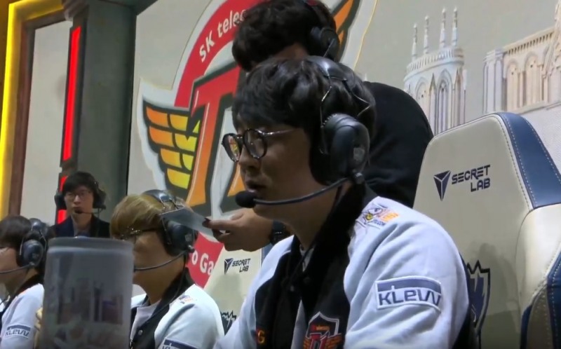 SK텔레콤 T1 '마타' 조세형(사진=생중계 화면 캡처).