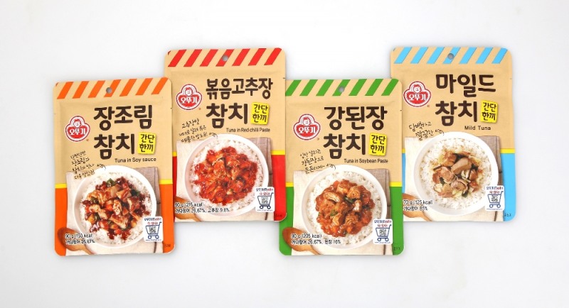 오뚜기, 간단하고 맛있게 챙겨먹는 참치 한끼 '간단한끼 참치' 4종 출시