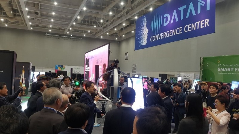 사진=STS&P 2019 데이탐 혁신기술융합 전시관 / 제공=데이탐