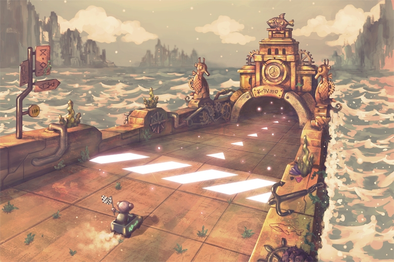 카트라이더, 겨울 업데이트 '어비스' 테마 공개