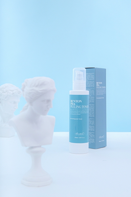 ‘환절기 각질, 토너로 간편하게’, 이유비가 사용한 벤튼 파하 필링토너