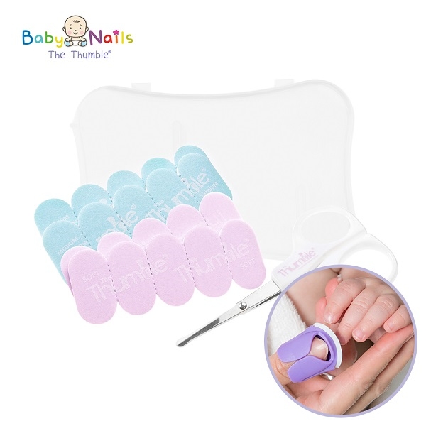 손톱가위가 추가되어 더욱 편리해진, 베이비네일즈 네일파일