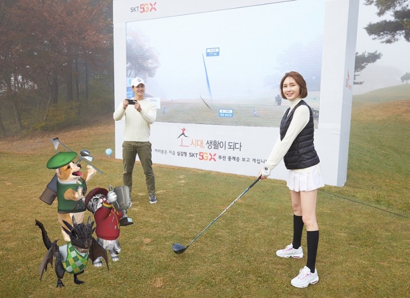 SKT, 'ADT캡스 챔피언십 2019'에 5GX 실감형 중계 도입