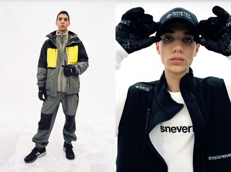 ▲고어텍스 인피니엄™ X 디스이즈네버댓 콜라보 제품