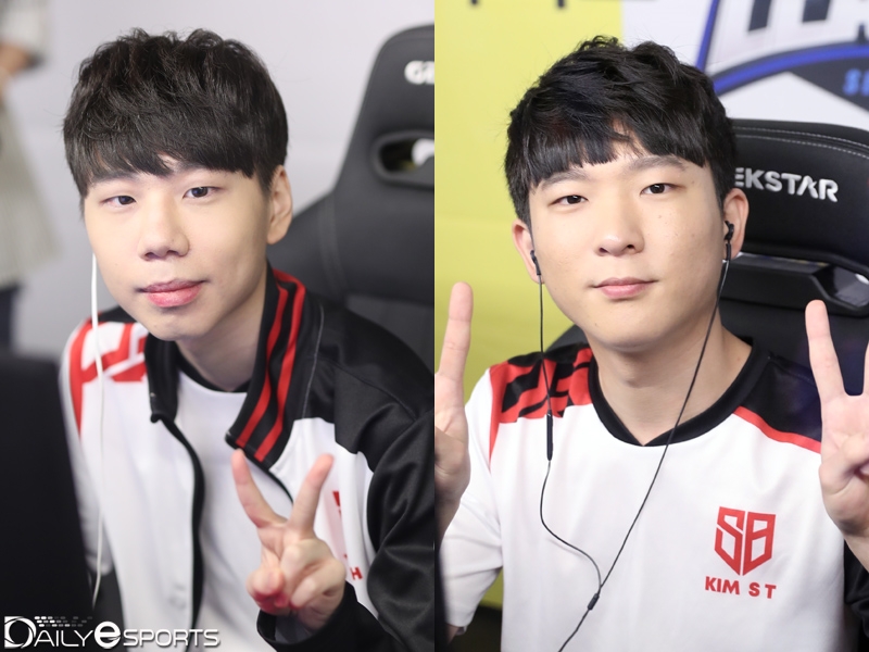 샌드박스 게이밍 유창현(왼쪽)과 김승태.