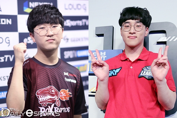 락스 랩터스 이재혁(왼쪽)과 황인호.