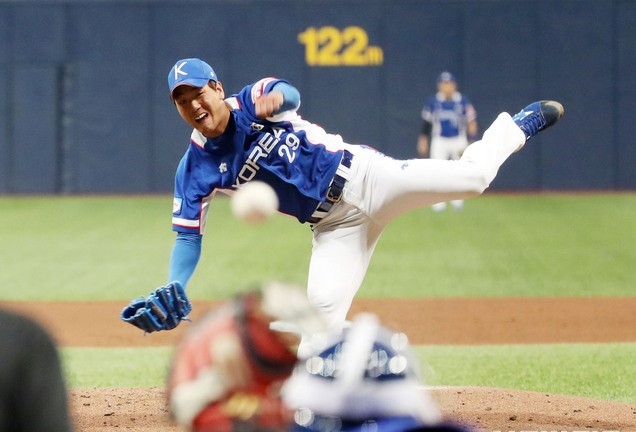 프리미어12 … 한국, 캐나다 꺾고 2연승