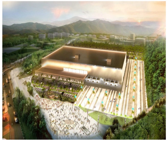 한국수영진흥센터 조감도/사진=광주광역시