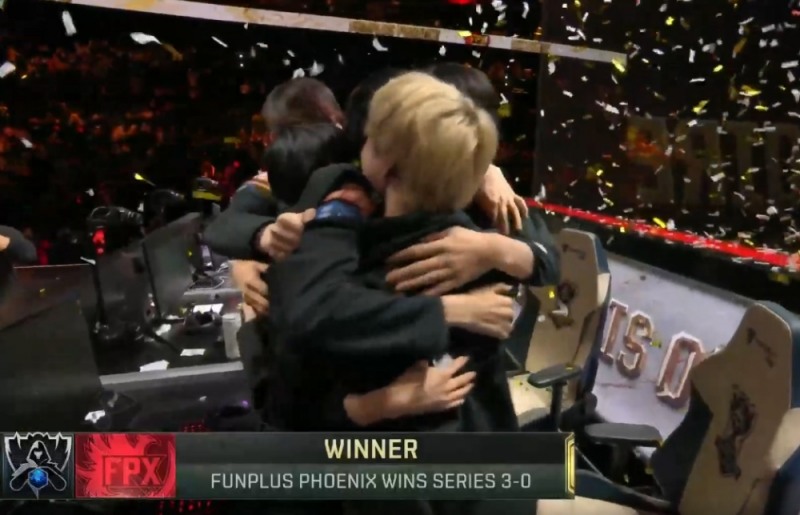 펀플러스 피닉스(사진=생중계 화면 캡처).