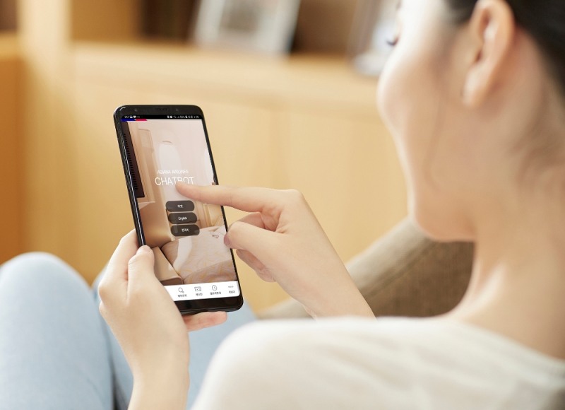 아시아나항공, 중국어 버전 챗봇 서비스 선보여