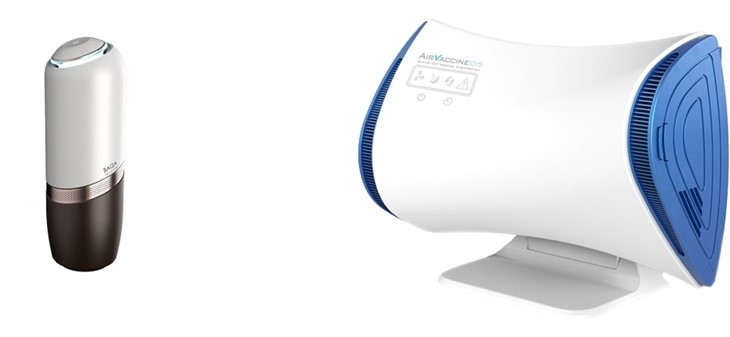 오에이치코리아, 소형 에어백신 BAQA / 사진=오륜물산 제공