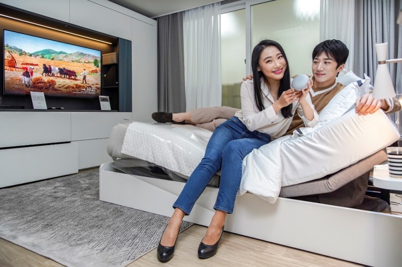 한샘, 모션베드와 함께 활용하는 '빌트인플러스 스마트 조명' 출시