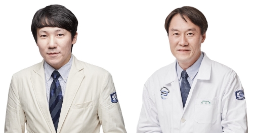서울성모병원 내분비내과 하정훈 교수(左), 여의도성모병원 백기현 교수
