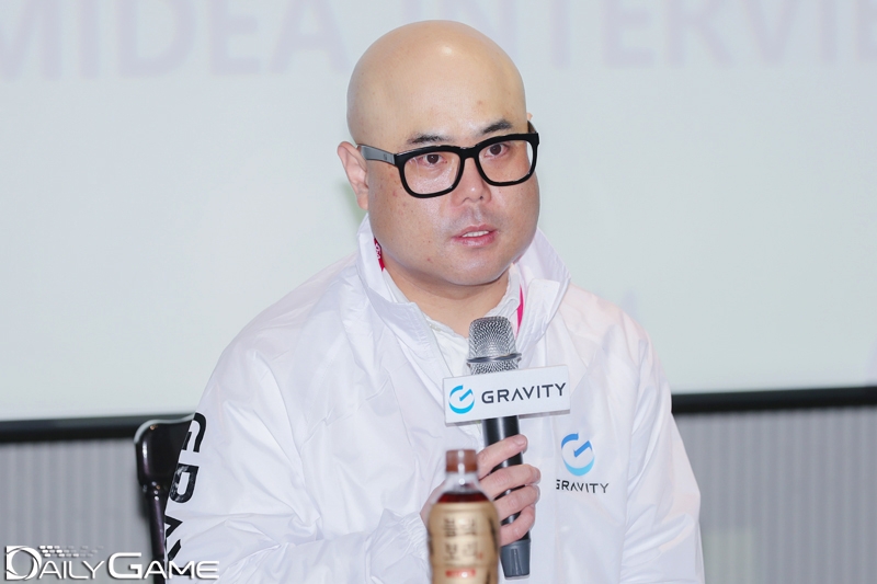 김진환 그라비티 사업총괄 이사.
