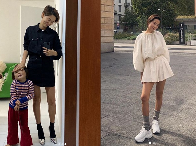 ‘김나영’ 이혼 뒤 삶에 대한 관심이 커지는 하루다 / 출처 에스엔에스