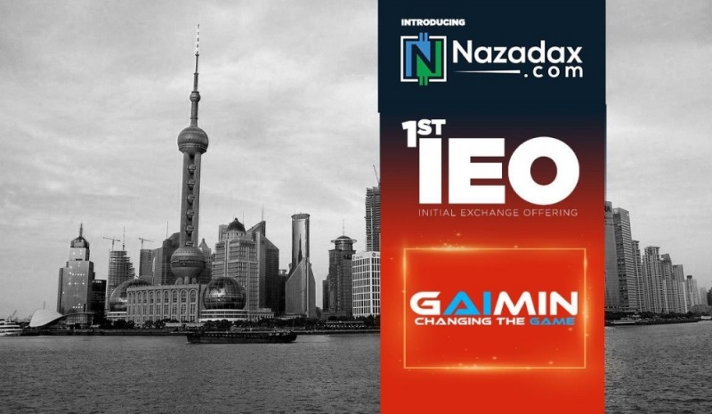 Nazadax, IEO 첫 프로젝트 'Gaimin.io' 플랫폼 출시
