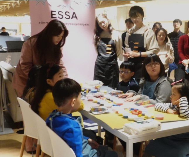 사진=롯데 명동본점 특별이벤트 '아이들과 함께하는 에싸'