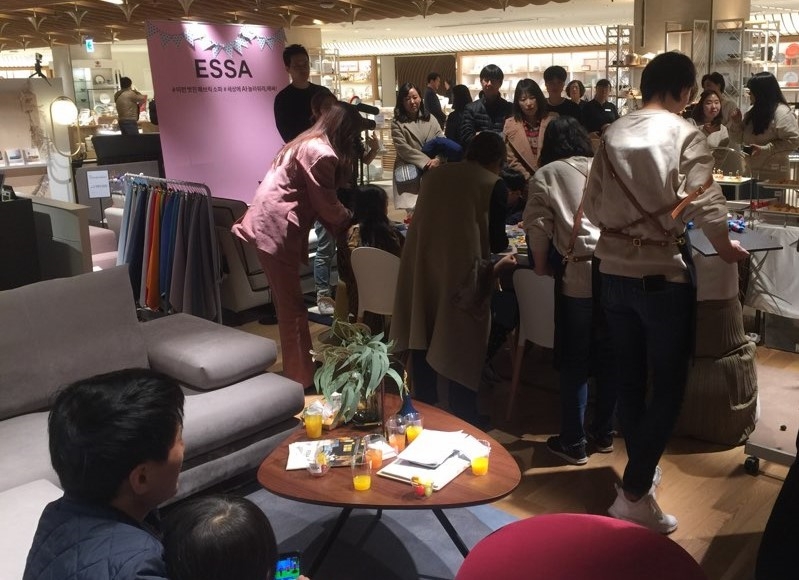 사진=롯데 명동본점 특별이벤트 '아이들과 함께하는 에싸'