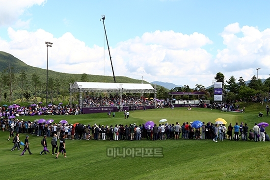 KLPGA 대회 현장. 사진=마니아리포트 DB