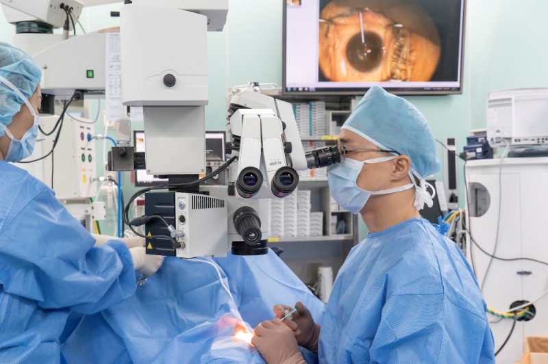 고대안산병원, 하나의 각막으로 두명의 환자에게 새로운 빛을 선물