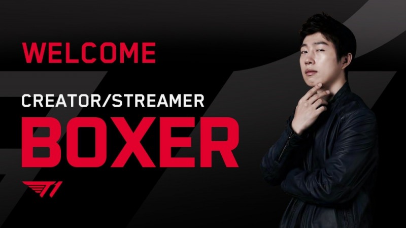 크리에이텅와 스트리머로 T1에 합류한 임요환(사진=T1 SNS 발췌).