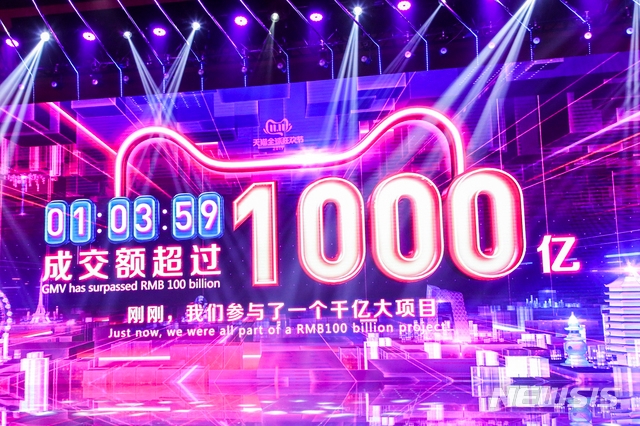 韓 16개 브랜드, 광군제서 거래액 100억 달성