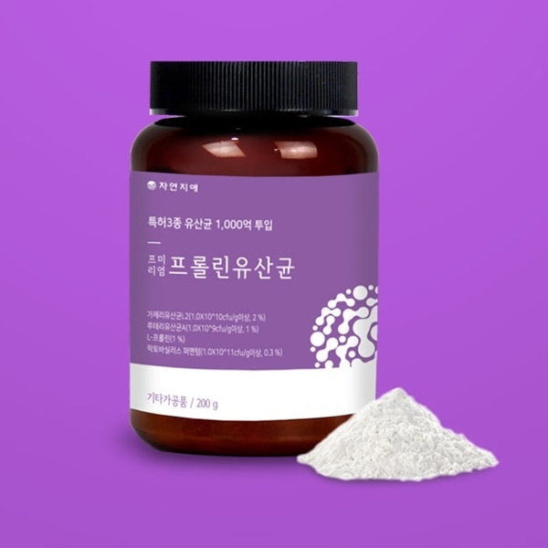 사진=자연지애 프롤린유산균 이미지
