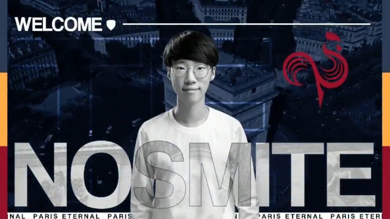 파리 이터널에 합류한 '노스마이트' 정다운(사진=팀 공식 SNS).