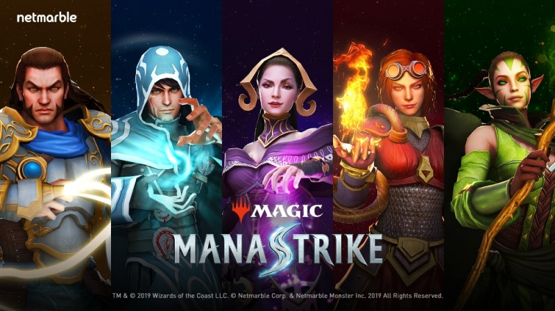 넷마블 '매직: 마나스트라이크', 캐릭터 이미지 5종 공개