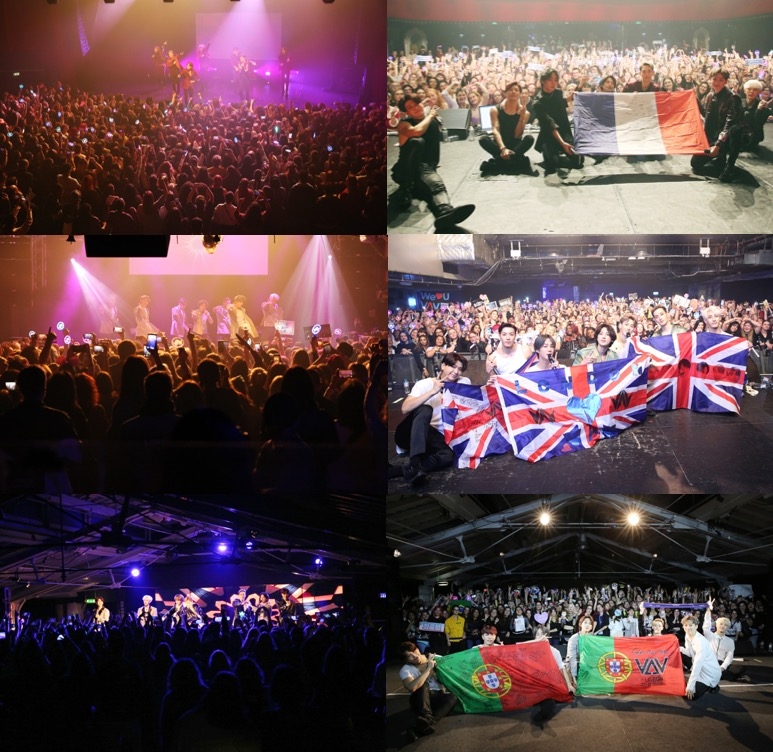 ‘글로벌 한류돌’ VAV, 총 4천 관객 떼창 속 ‘2019 유럽투어’ 성료