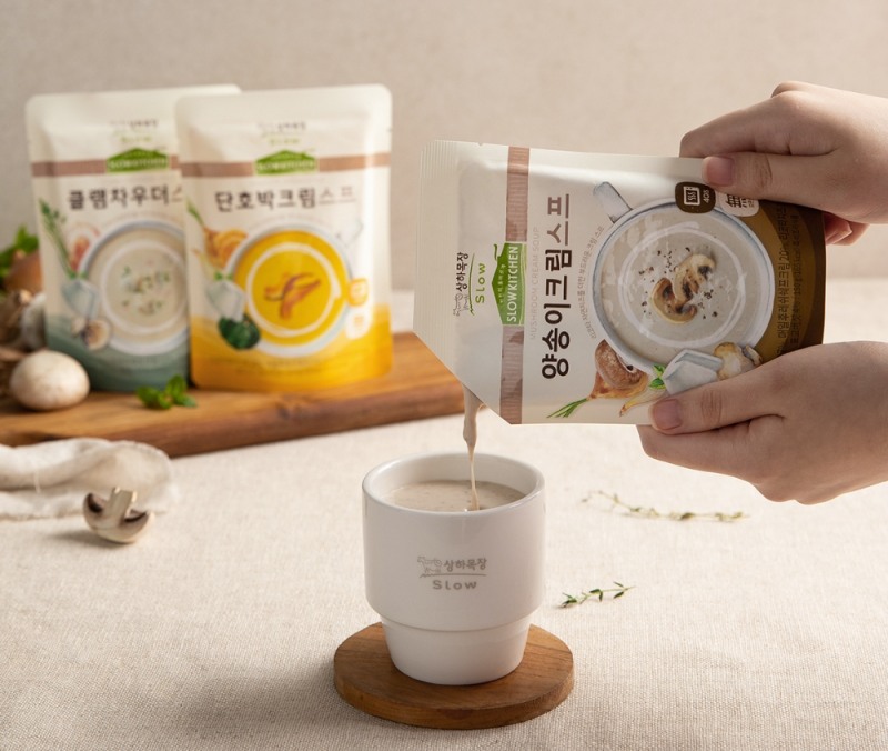매일유업, 자연치즈를 더한 '상하목장 슬로우키친 스프' 출시