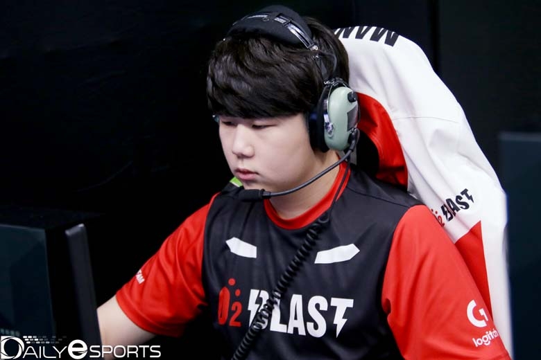 O2 블라스트 시절 '만두' 김찬희.