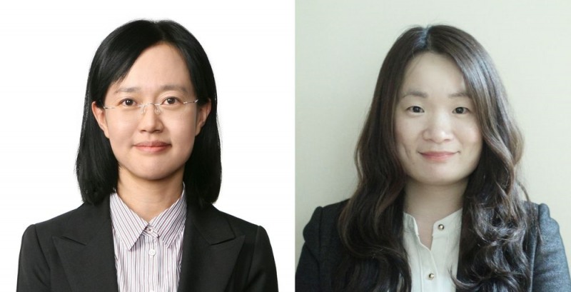 (좌측부터_자발광 QLED 연구를 '네이처'에 게재한 삼성전자 종합기술원 장은주 펠로우, 원유호 전문연구원)