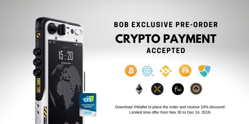 펀디엑스, 세계 최초 블록체인 스마트폰 BOB 사전 판매