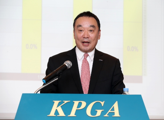 구자철 신임 회장. 사진=KPGA제공
