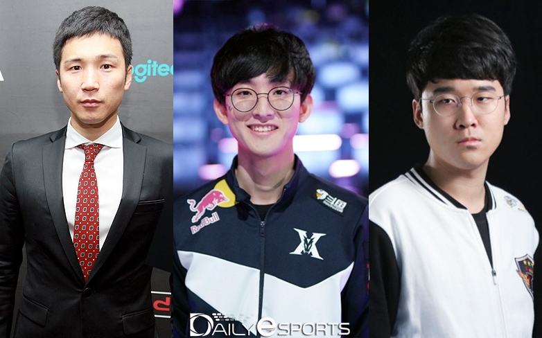 왼쪽부터 한상용 감독, '내현' 유내현, '운타라' 박의진.