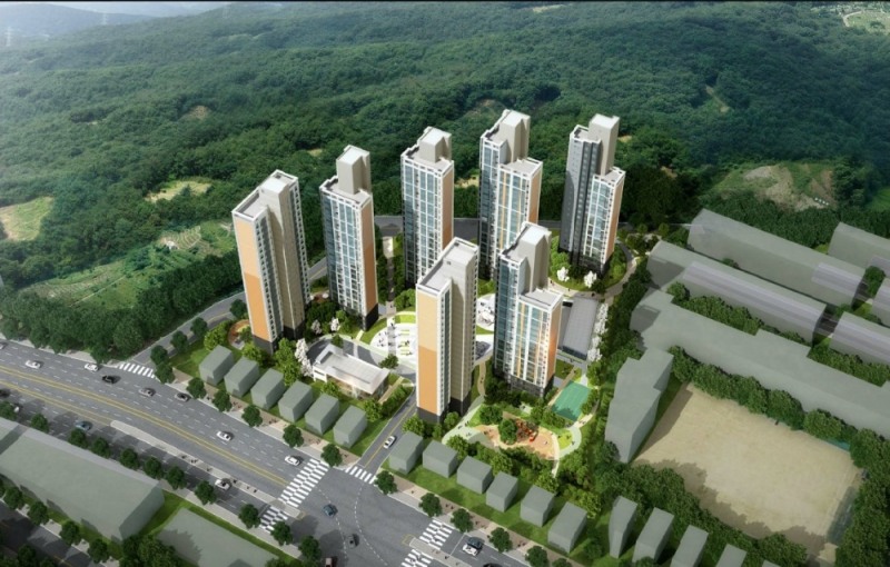 효성새사미아파트 조감도