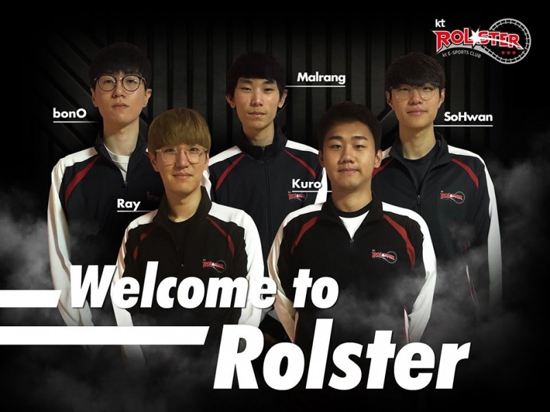 kt 롤스터의 2020년 로스터에 합류한 5명의 선수들(사진=kt 롤스터 제공).