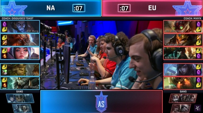 북미와 유럽의 라인업.